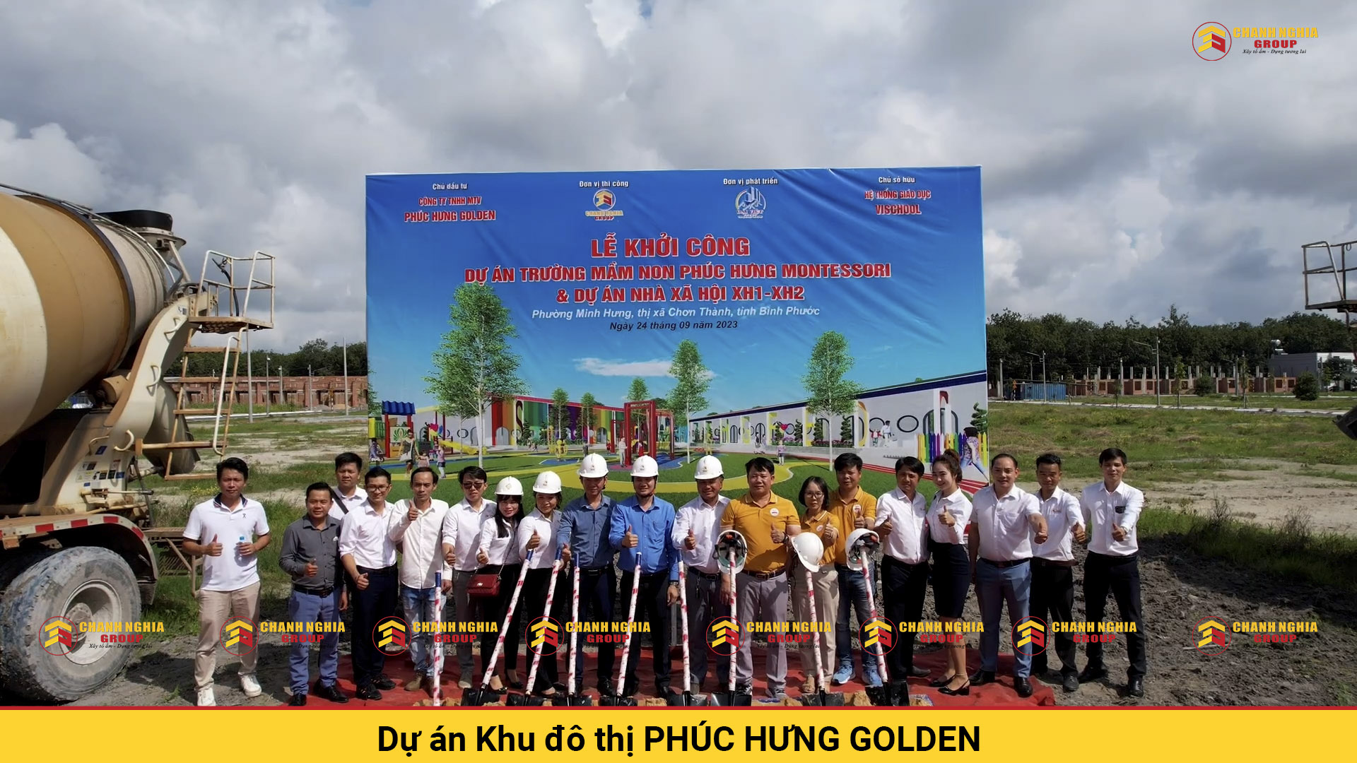 Thiết kế Xây Dựng Trường Học Tại Bình Phước - Chánh Nghĩa Group