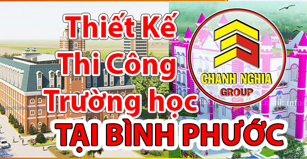 thiết kế thi công trường học tại Bình Phước