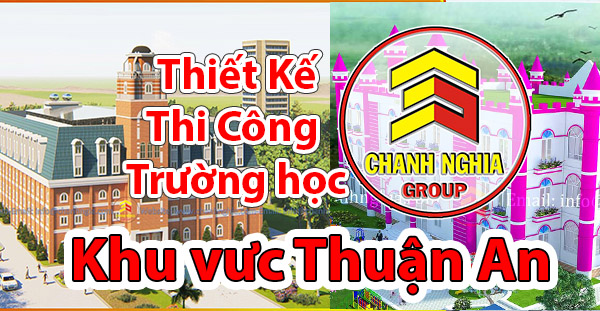 thiết kế thi công trường học tại Thuận An Bình Dương