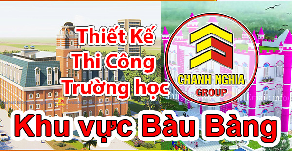 thiết kế thi công trường học tại bàu bàng Bến Cát Bình Duong