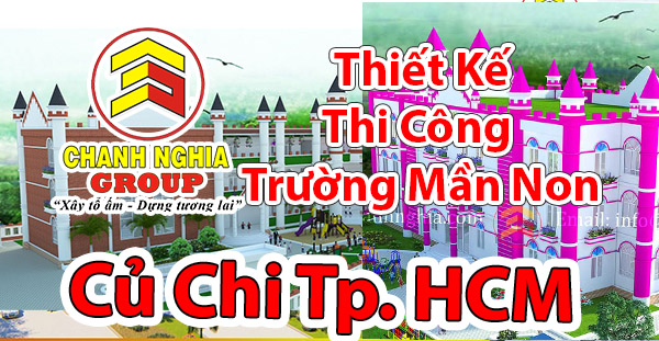 thiết kế thi công trường mầm non Củ Chi Tp HCM