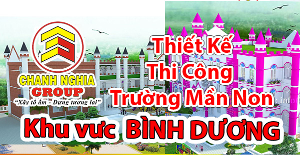 thiết kế thi công trường mầm non Ở Bình Dương