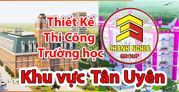 thiet ke thi cong truong hoc tai Tan Uyen Binh Duong 1 2