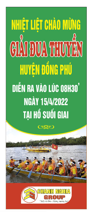 Chánh Nghĩa Group tài trợ giải đua thuyền truyền thống mở rộng tại Đồng Phú 2022
