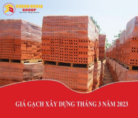 Giá gạch xây dựng tháng 3 năm 2023