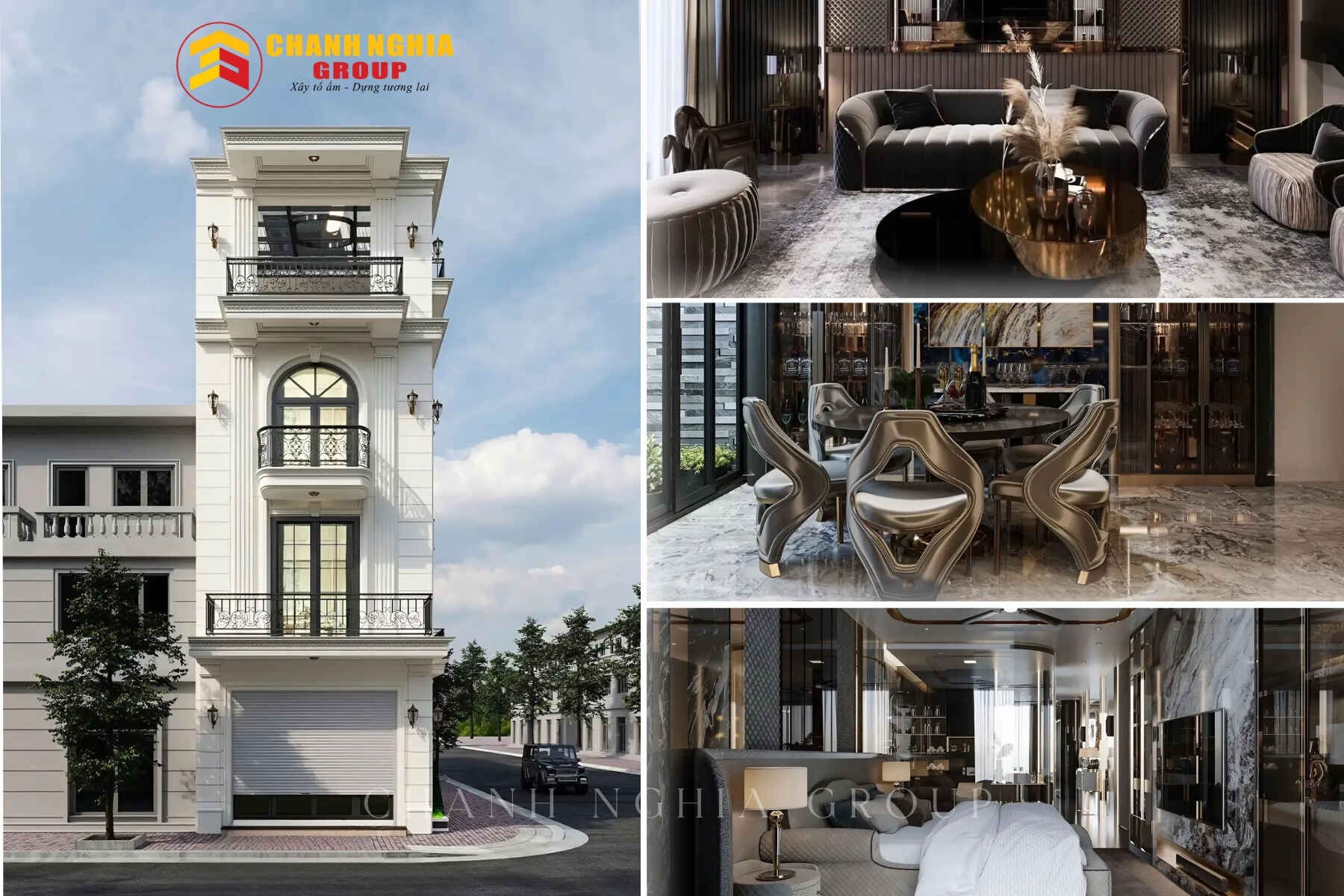 Công ty xây nhà phố trọn gói uy tín tại phường Bến Cát TP.HCM