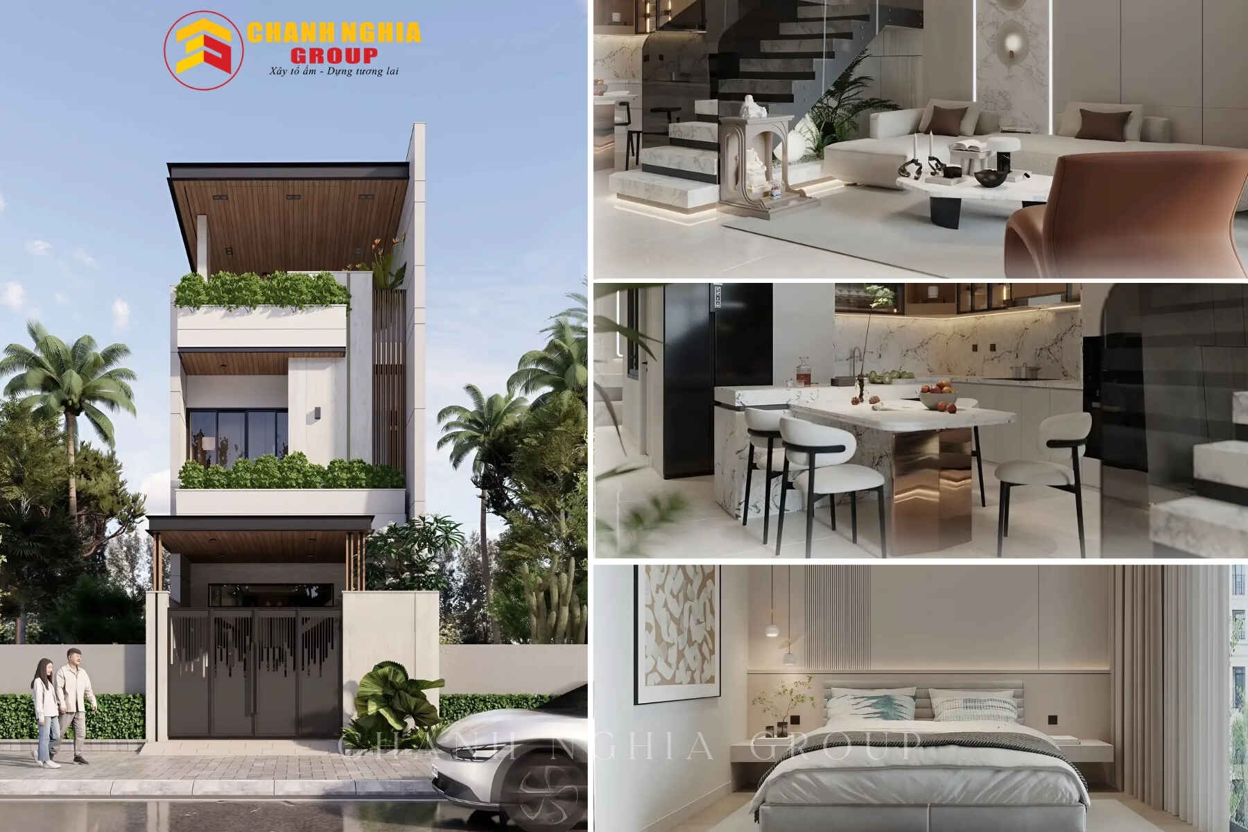 Công ty xây nhà phố trọn gói uy tín tại phường Chánh Hiệp TP.HCM