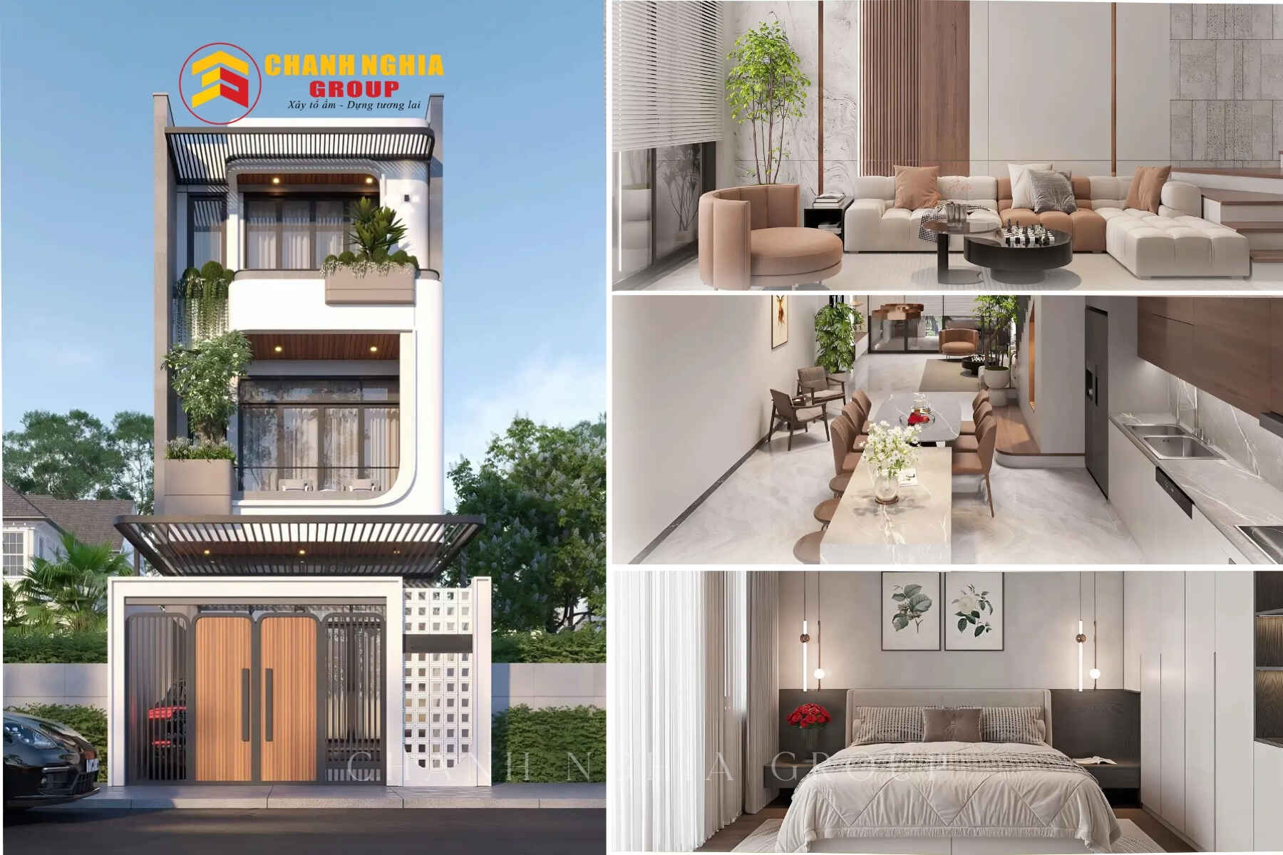Công ty xây nhà phố trọn gói uy tín tại phường Chánh Hiệp TP.HCM