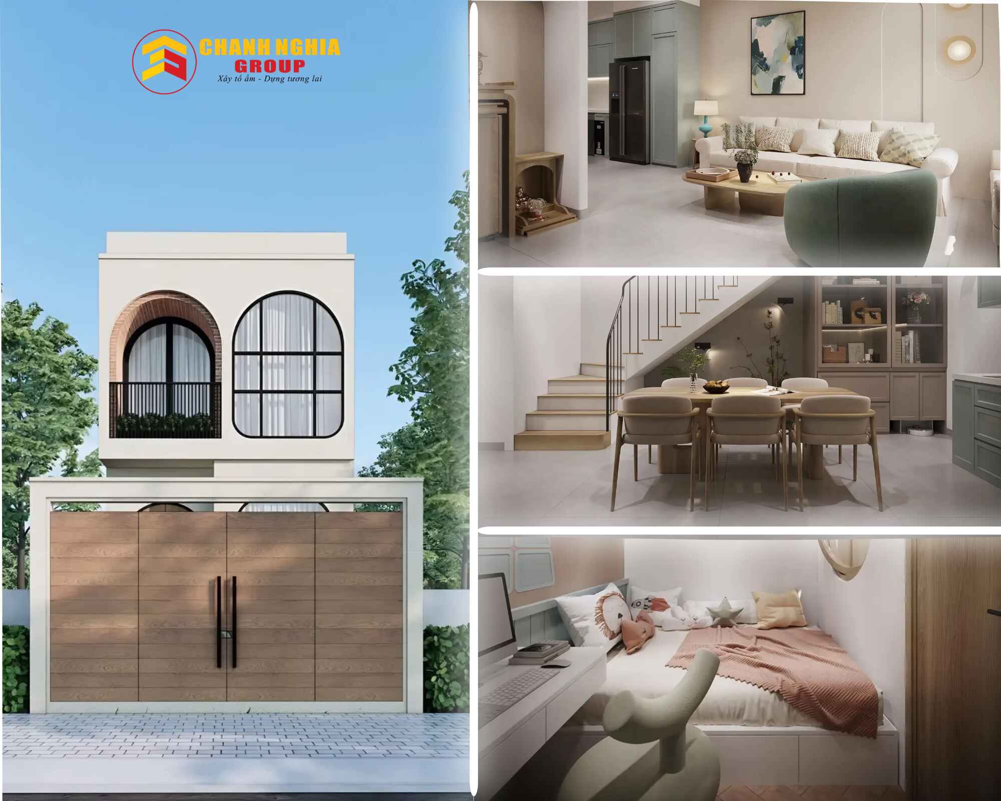 Công ty xây nhà phố trọn gói uy tín tại phường Chánh Hiệp TP.HCM