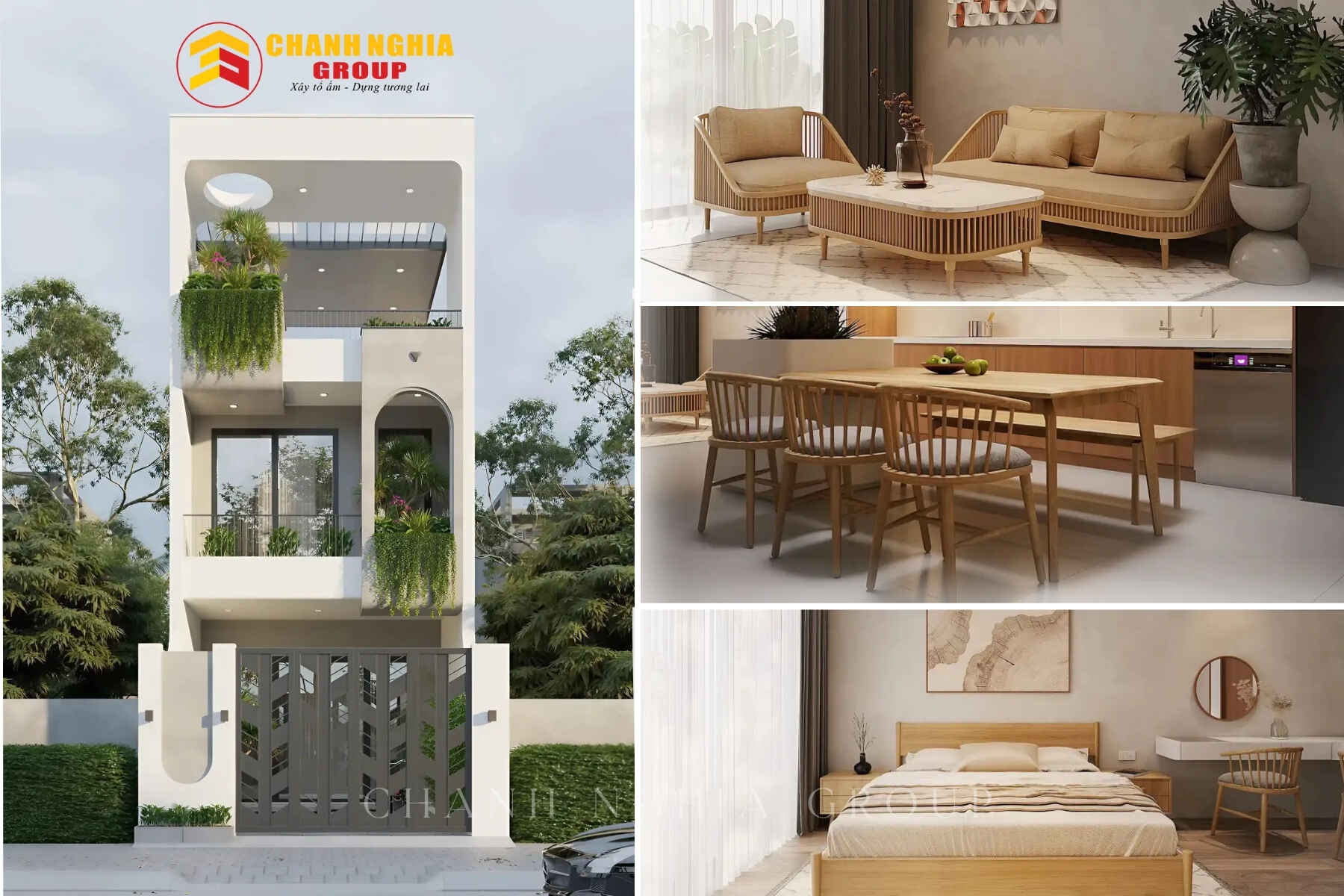 Công ty xây nhà phố trọn gói uy tín tại phường Chánh Hiệp TP.HCM