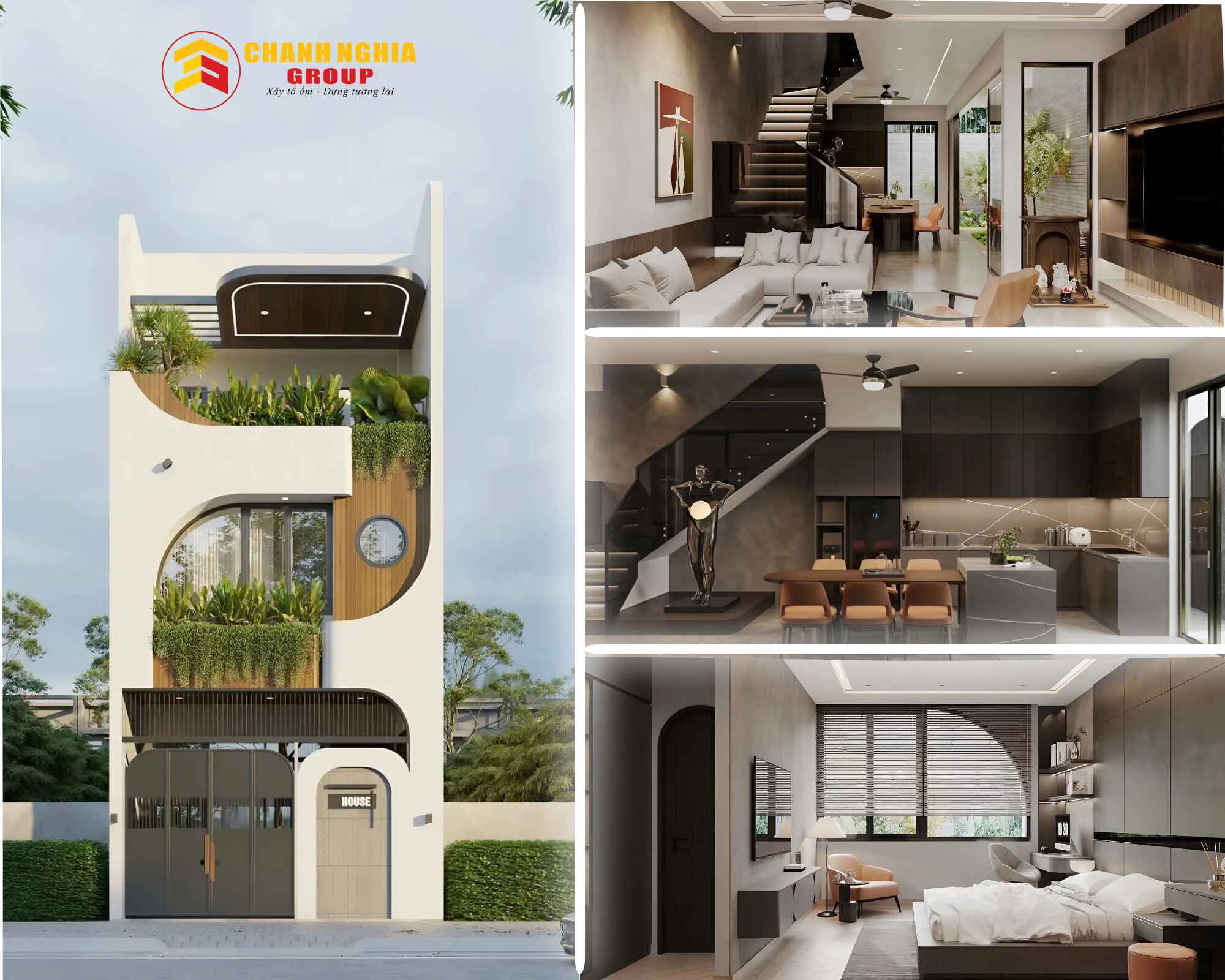 Công ty xây nhà phố trọn gói uy tín tại phường Chánh Hiệp TP.HCM
