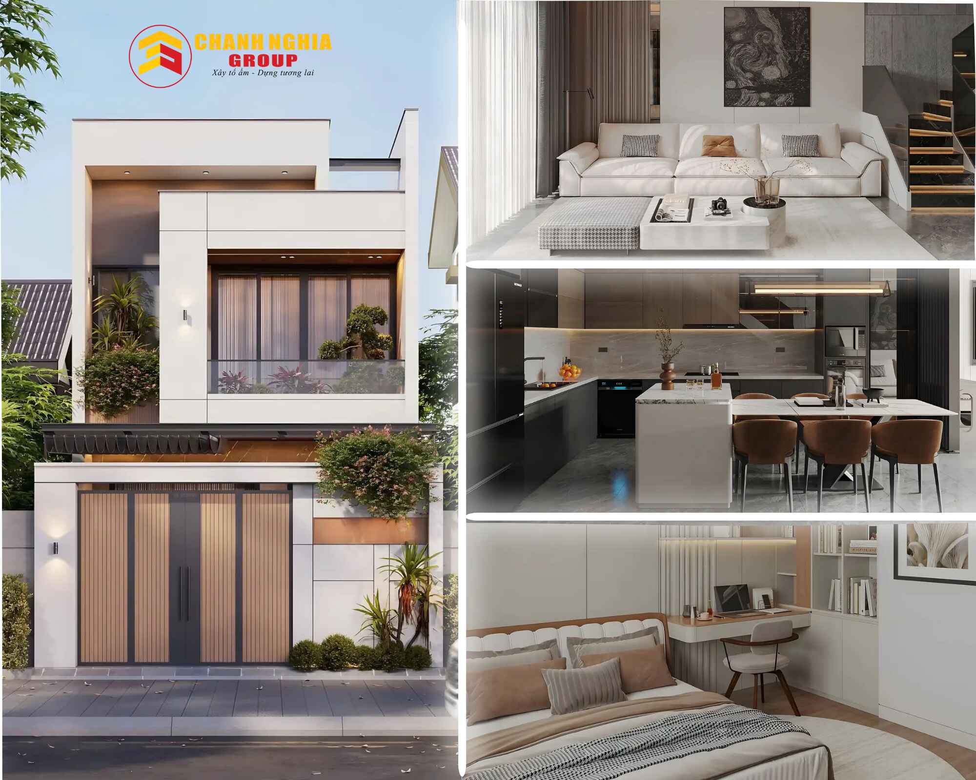 Công ty xây nhà phố trọn gói uy tín tại phường Chánh Hiệp TP.HCM