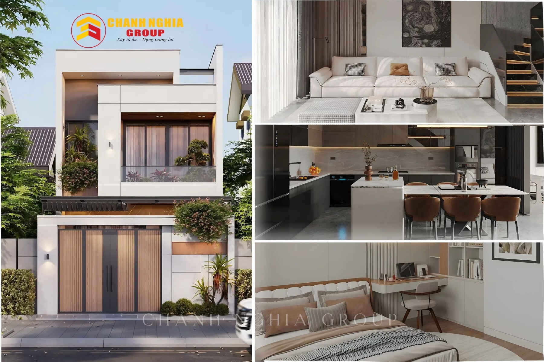 Công ty xây nhà trọn gói tại phường Long Nguyên TP.HCM
