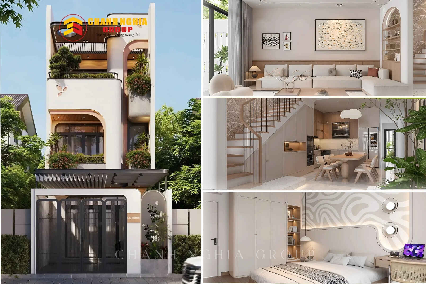 Công ty xây nhà trọn gói tại phường Long Nguyên TP.HCM