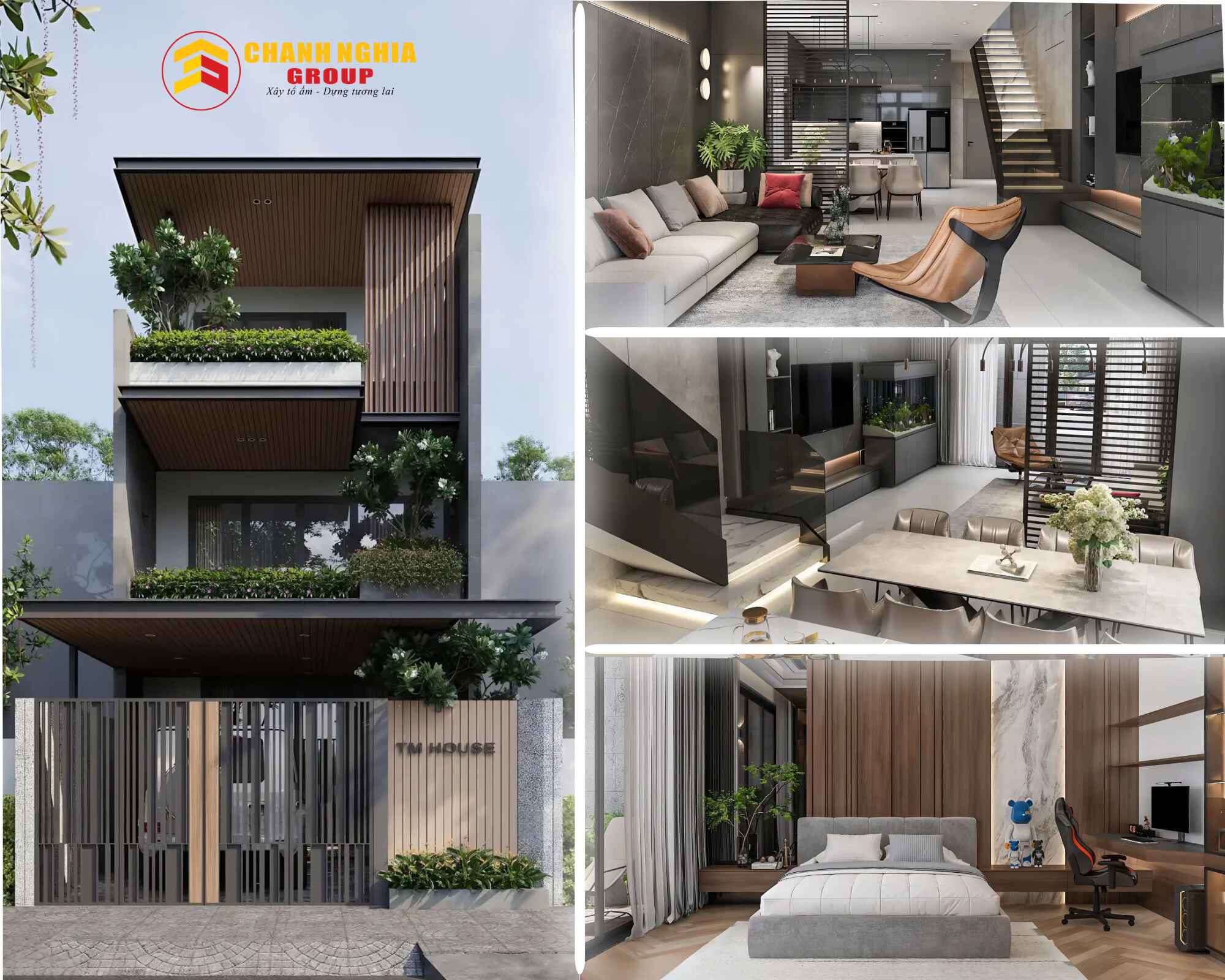 Công ty xây nhà trọn gói tại phường Long Nguyên TP.HCM