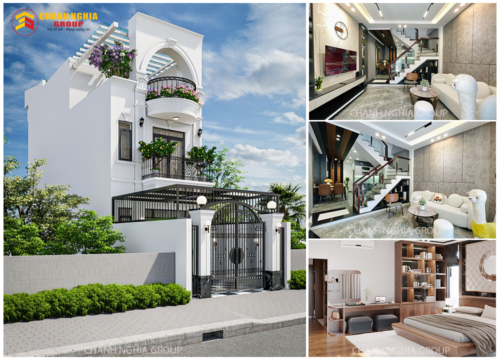 Công ty thiết kế và thi công nhà phố trọn gói tại phường Tân Tạo TP.HCM