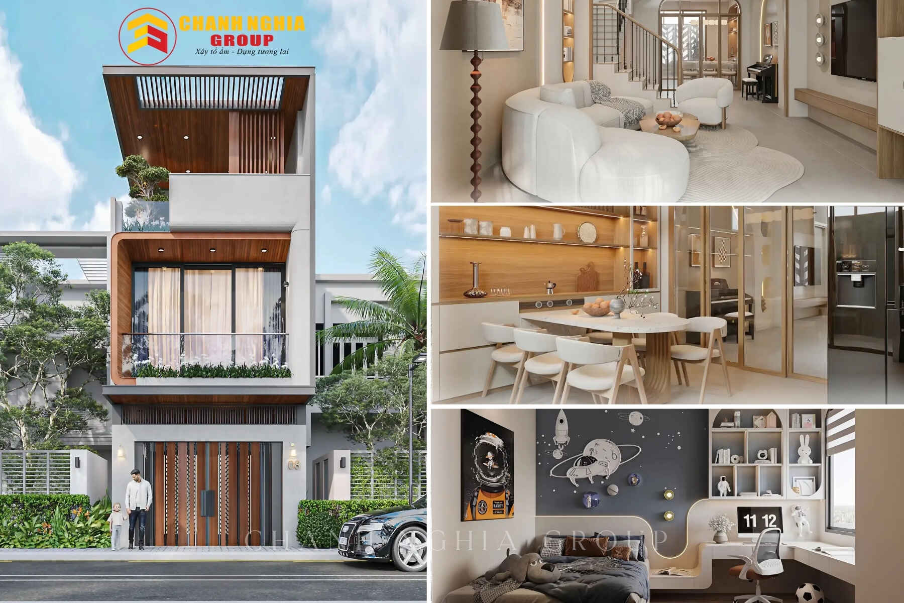 Công ty xây nhà trọn gói uy tín tại phường Tây Nam TP.HCM