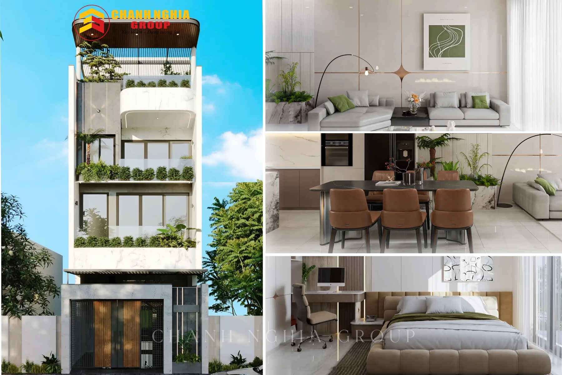 Công ty xây nhà trọn gói uy tín tại phường Tây Nam TP.HCM