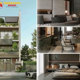 Xay nha pho tron goi tai phuong Tan Khanh TP.HCM Chanh Nghia Group 12