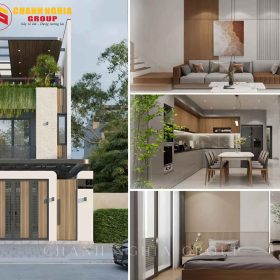 Xay nha pho tron goi tai phuong Tan Khanh TP.HCM Chanh Nghia Group 13