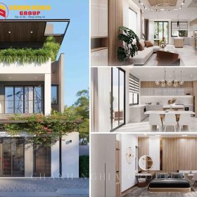 Xay nha pho tron goi tai phuong Tan Khanh TP.HCM Chanh Nghia Group 4